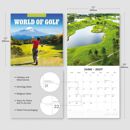 Red Robin World of Golf Kalender 2027