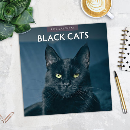 Red Robin Zwarte Katten Kalender 2026