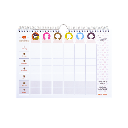 Relax Mama Relax Mama Familie Planner 2026