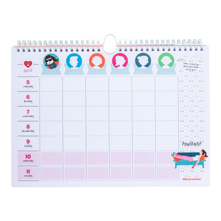 Relax Mama Relax Mama Familie Planner 2027