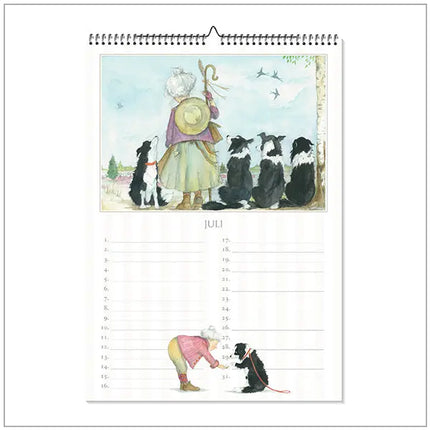 Rosefairytales De Schaapskudde Verjaardagskalender A4