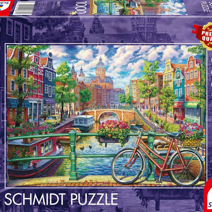Schmidt Puzzle Amsterdam Canal Puzzel 1000 Stukjes