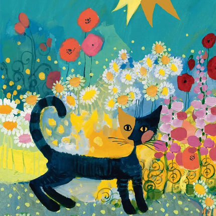 Schmidt Puzzle Cat in a Sea of Blossoms Puzzel 1000 Stukjes