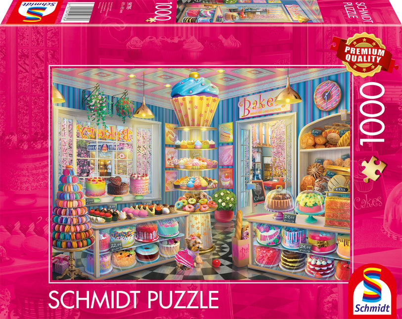 Schmidt Puzzle Colourful Bakery Puzzel 1000 Stukjes