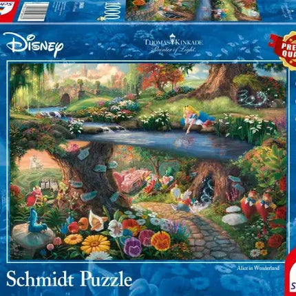 Schmidt Puzzle Disney Alice in Wonderland Puzzel 1000 Stukjes