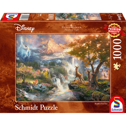 Schmidt Puzzle Disney Bambi Puzzel 1000 Stukjes