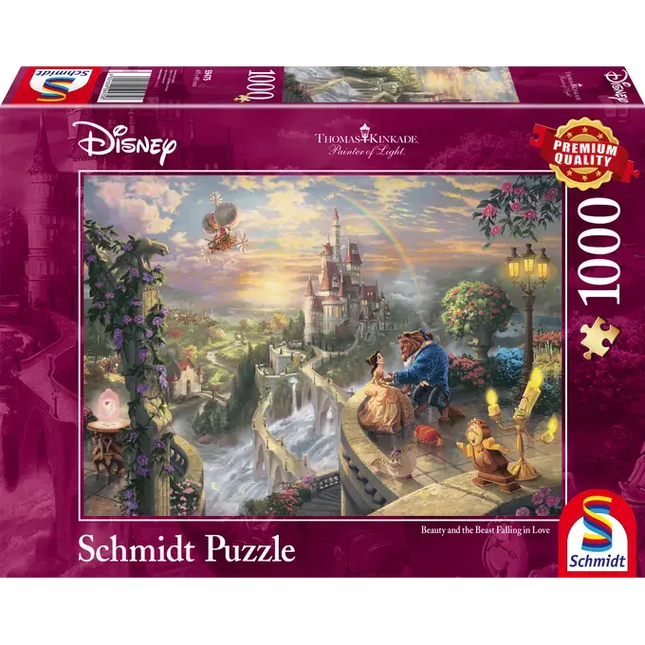 Schmidt Puzzle Disney Beauty and the Beast Puzzel 1000 Stukjes