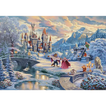 Schmidt Puzzle Disney Beauty and the beast Puzzel 1000 Stukjes