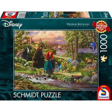 Schmidt Puzzle Disney Brave - Merida Puzzel 1000 Stukjes