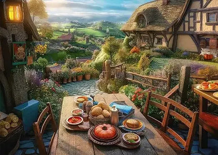 Schmidt Puzzle Disney Breakfast with a view Puzzel 1000 Stukjes