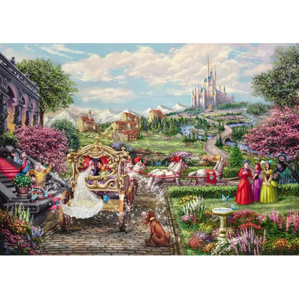 Schmidt Puzzle Disney Cinderella - Happily Ever After Puzzel 1000 Stukjes