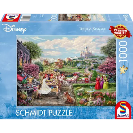 Schmidt Puzzle Disney Cinderella - Happily Ever After Puzzel 1000 Stukjes