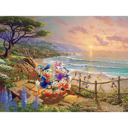 Schmidt Puzzle Disney Donald & Daisy Puzzel 1000 Stukjes