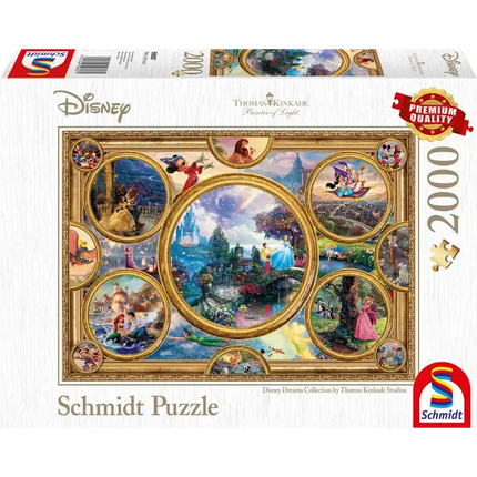 Schmidt Puzzle Disney Dreams collection Puzzel 2000 Stukjes
