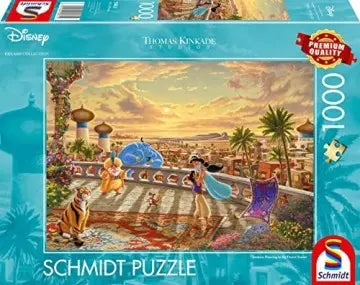 Schmidt Puzzle Disney Jasmine - Dancing in the Desert Sunset Puzzel 1000 Stukjes