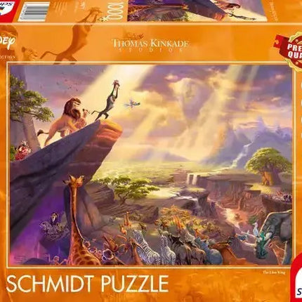 Schmidt Puzzle Disney Lion King Puzzel 1000 Stukjes