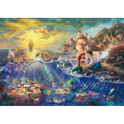 Schmidt Puzzle Disney Little Mermaid Puzzel 1000 Stukjes
