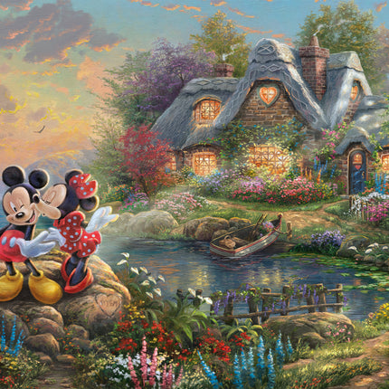 Schmidt Puzzle Disney Mickey en Minnie Puzzel 1000 Stukjes