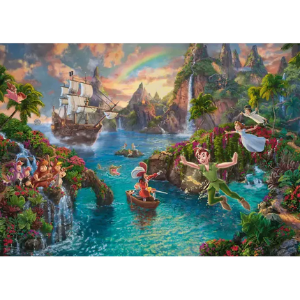 Schmidt Puzzle Disney Peter Pan Puzzel 1000 Stukjes