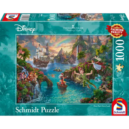 Schmidt Puzzle Disney Peter Pan Puzzel 1000 Stukjes
