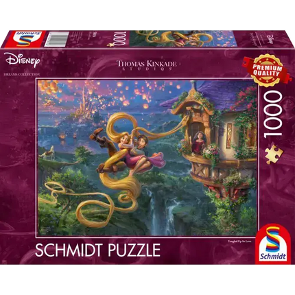 Schmidt Puzzle Disney Rapunzel - Tangled Puzzel 1000 Stukjes