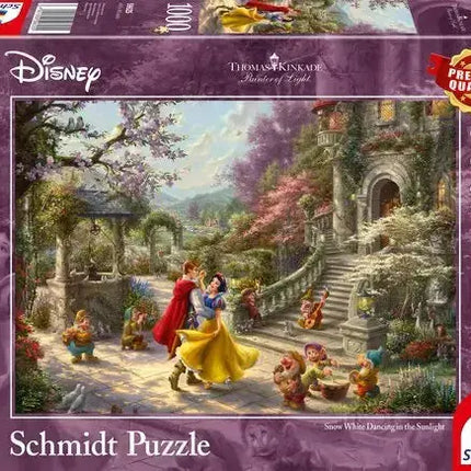 Schmidt Puzzle Disney Snow white - Dance with the Prince Puzzel 1000 Stukjes