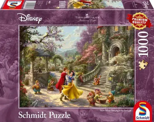 Schmidt Puzzle Disney Snow white - Dance with the Prince Puzzel 1000 Stukjes