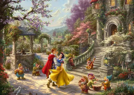 Schmidt Puzzle Disney Snow white - Dance with the Prince Puzzel 1000 Stukjes