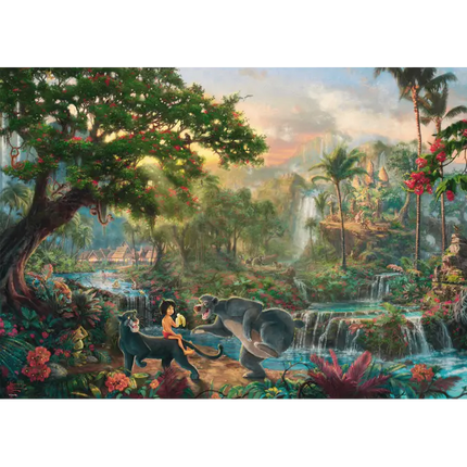 Schmidt Puzzle Disney The Jungle Book Puzzel 1000 Stukjes