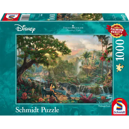 Schmidt Puzzle Disney The Jungle Book Puzzel 1000 Stukjes