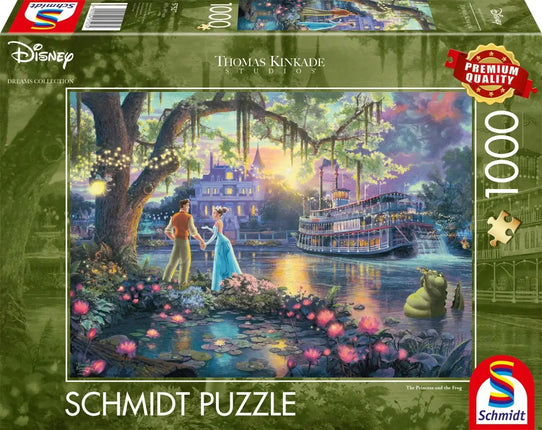 Schmidt Puzzle Disney The princess and the Frog Puzzel 1000 Stukjes