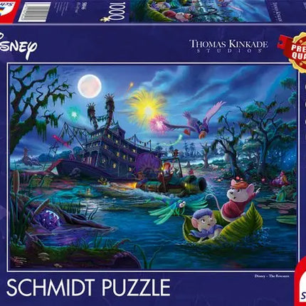 Schmidt Puzzle Disney The Rescuers Puzzel 1000 Stukjes