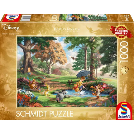 Schmidt Puzzle Disney Winnie the Pooh Puzzel 1000 Stukjes