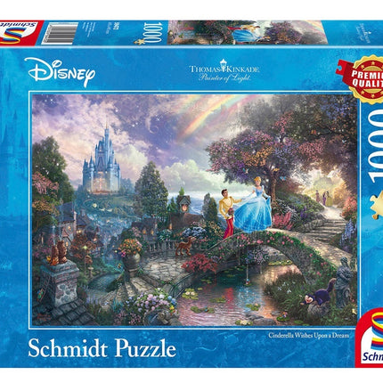 Schmidt Puzzle Puzzel Disney Cinderella 1000 Stukjes
