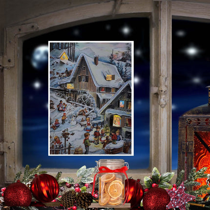 Sellmer A4 Adventskalender Bij de Molen