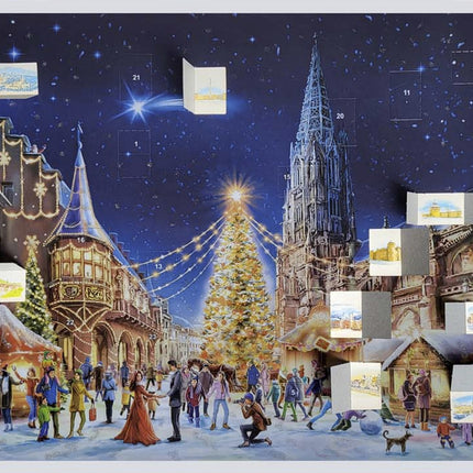 Sellmer Adventskalender Freiburg Kerstmarkt
