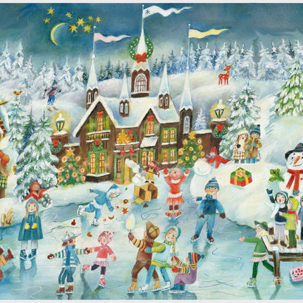 Sellmer Adventskalender Ice Skating at the Castle