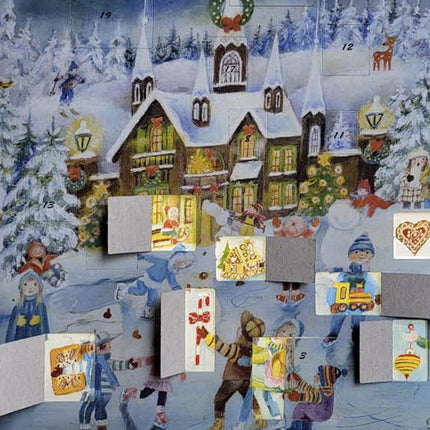 Sellmer Adventskalender Ice Skating at the Castle