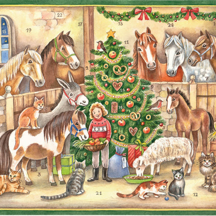 Sellmer Adventskalender In de Stal