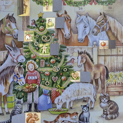 Sellmer Adventskalender In de Stal
