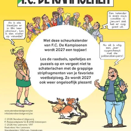 Standaard Uitgeverij F.C. De Kampioenen Scheurkalender 2027