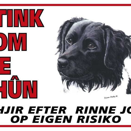 Stickerkoning Friese Stabij Waakbord - Tink om u Hun
