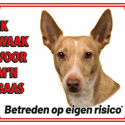 Stickerkoning Podenko Waakbord