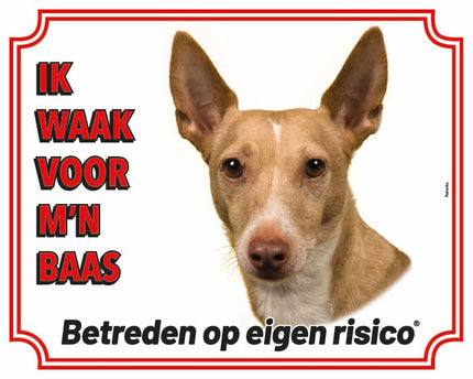 Stickerkoning Podenko Waakbord