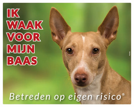 Stickerkoning Podenko Waakbord