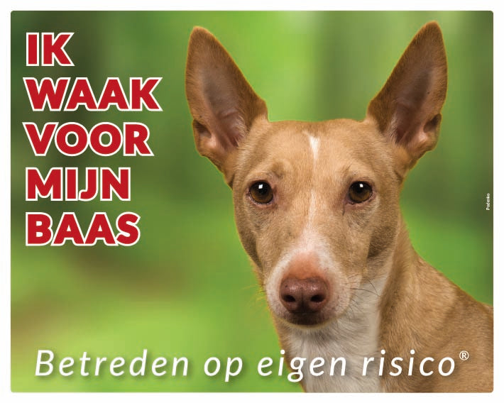 Stickerkoning Podenko Waakbord