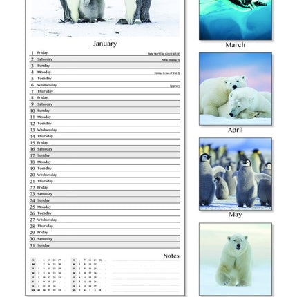 Tallon Animals Kalender 2027 Slimline