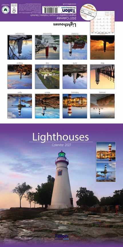 Tallon Beach Hut, Light House & Windmill Kalender 2027