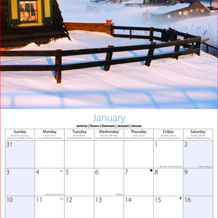 Tallon Beach Hut, Light House & Windmill Kalender 2027