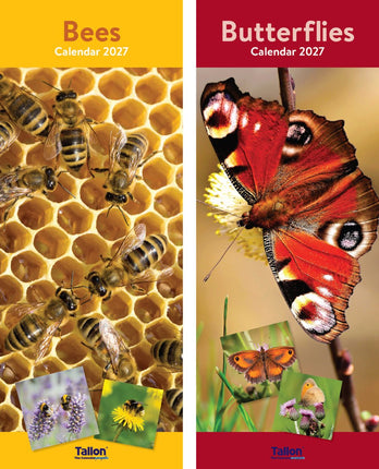 Tallon Bees & Butterflies Kalender 2027 Slimline